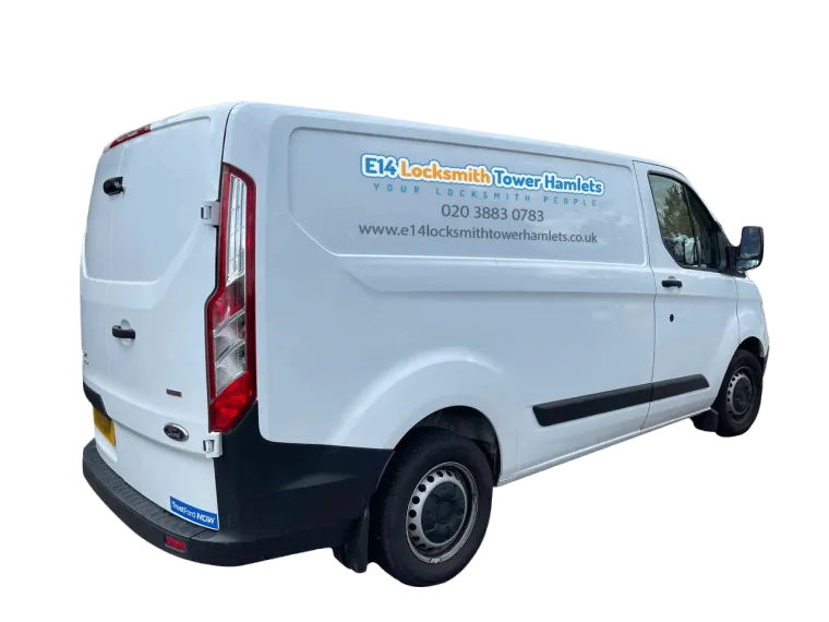 E14 Locksmith Tower Hamlets van